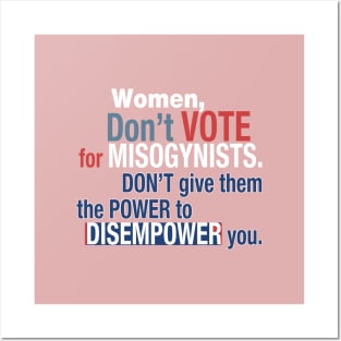 Feminist Art - Vote - US Elections. Posters and Art